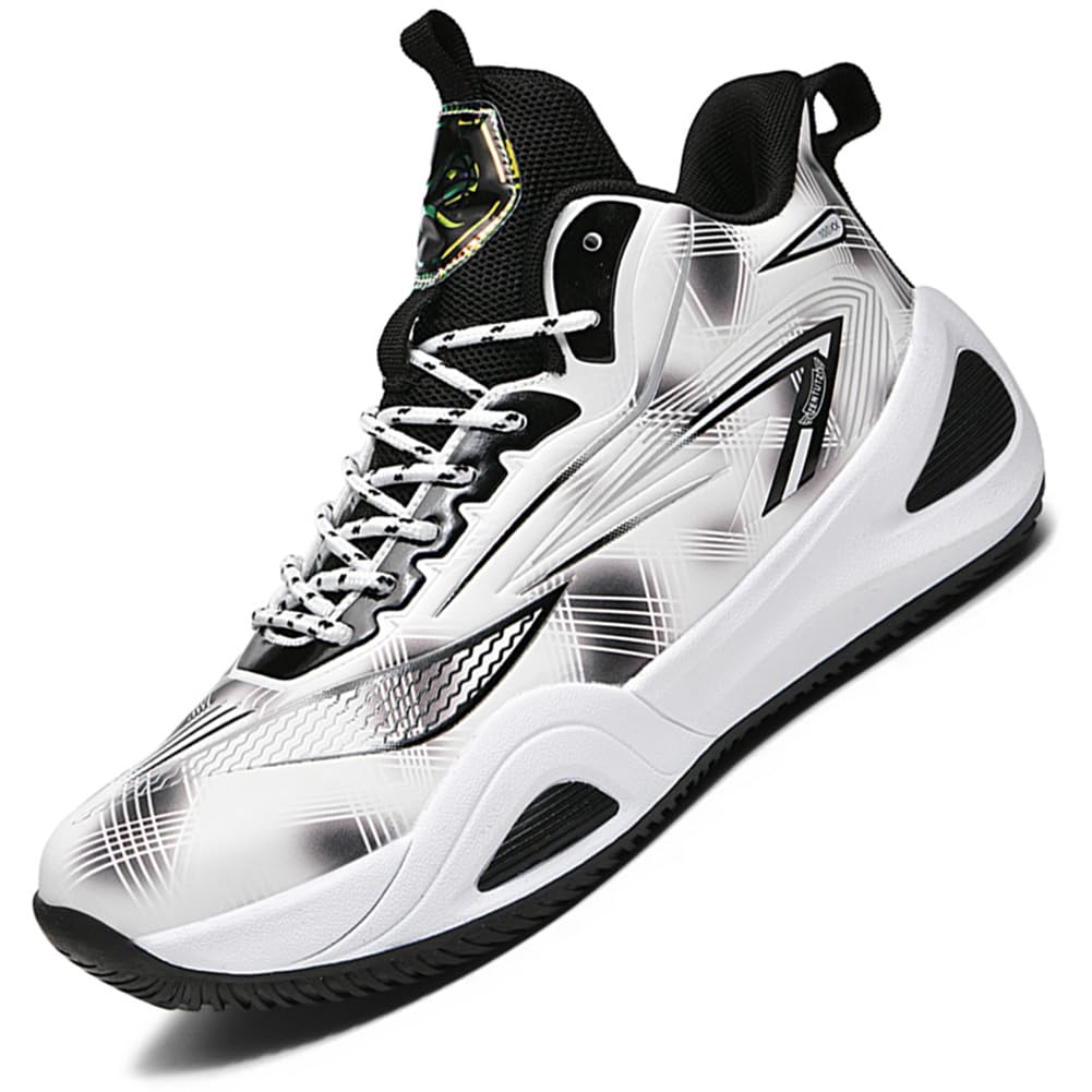 Basketballschuhe Herren Damen Mode Sportschuhe Walkingschuhe Leicht Sneaker rutschfest Verschleißfest glattem Mesh-Oberfläche Trainingsschuhe Gr. 36-45