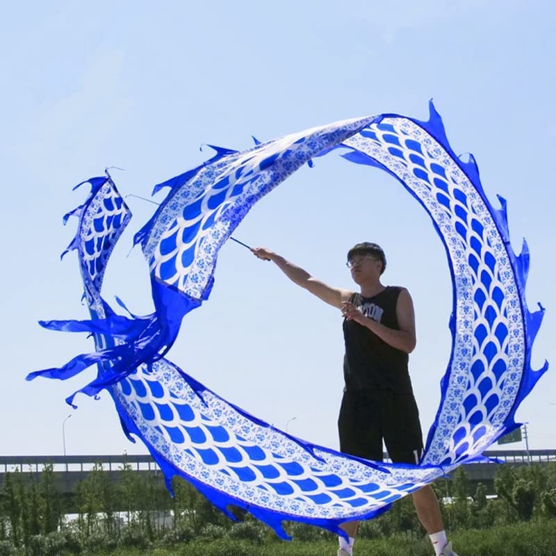 Amazon.com: Dragon Dance Blue Dragon Dance 6/8/10 Meters Washable