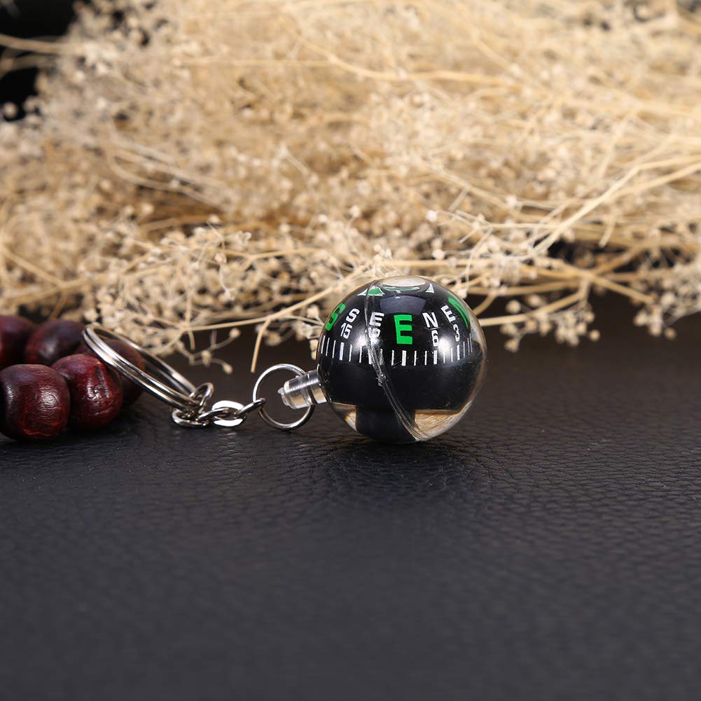 Mini Bussola Portachiavi SZCO, Portatile Per Escursionismo, Campeggio E Sopravvivenza, Display 32mm