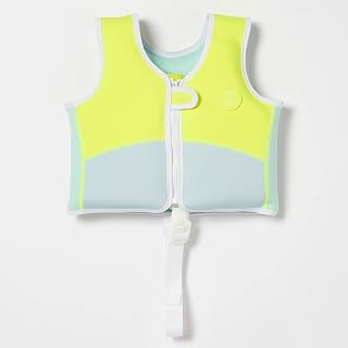 SUNNYLiFE Swim Vest - Constructed with Neoprene Plus a Secure Front Zip and Develop Water Confidence. | Toddler Swim Vest