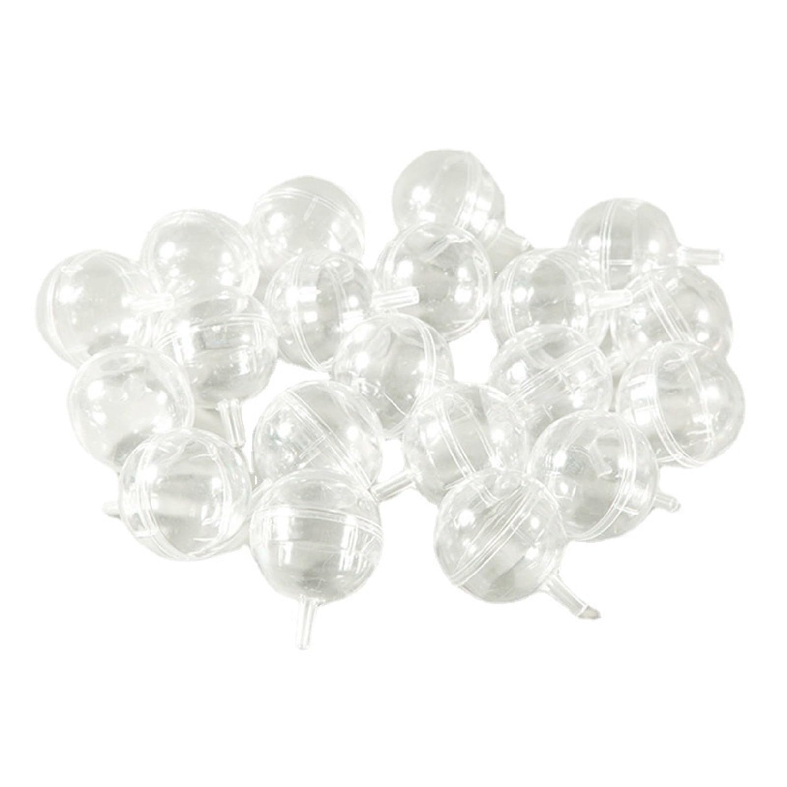 Xjdzineq 20Pcs Chocolate Holder Clear Candy Packageing Ball Round Chocolate Box Holder Bouquet Accessory Elegant Display for Chocolates
