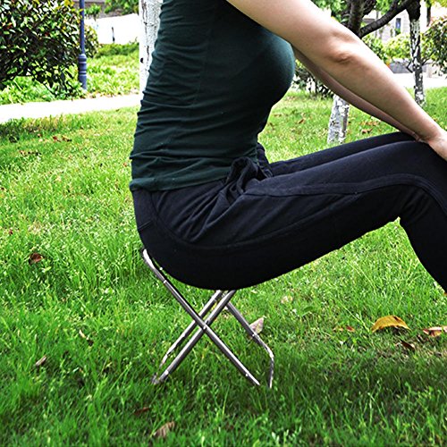 Taburete Plegable Camping Aluminio Marca aqxreight