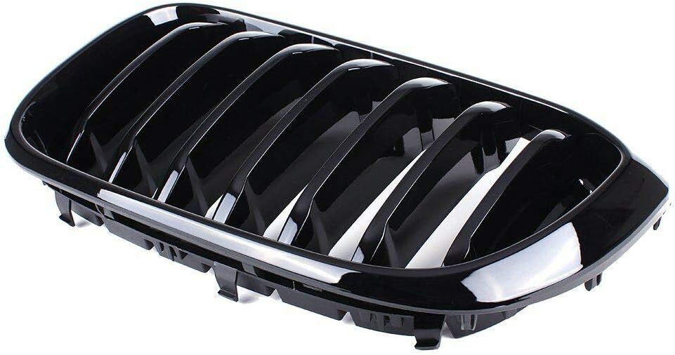 Front Kidney Grill For BMW G01 G02 G08 Bumper Racing Grille X3 X4 ABS Auto Styling xDrive20i xDrive30i 2018+ (Glossy Black)