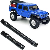 Vista 1 de 1 Unidades de acero RC eje de transmisión CVD 38+2.598 in eje de transmisión para 1/24 Axial SCX24 AXI00005 Gladiator Crawler Car