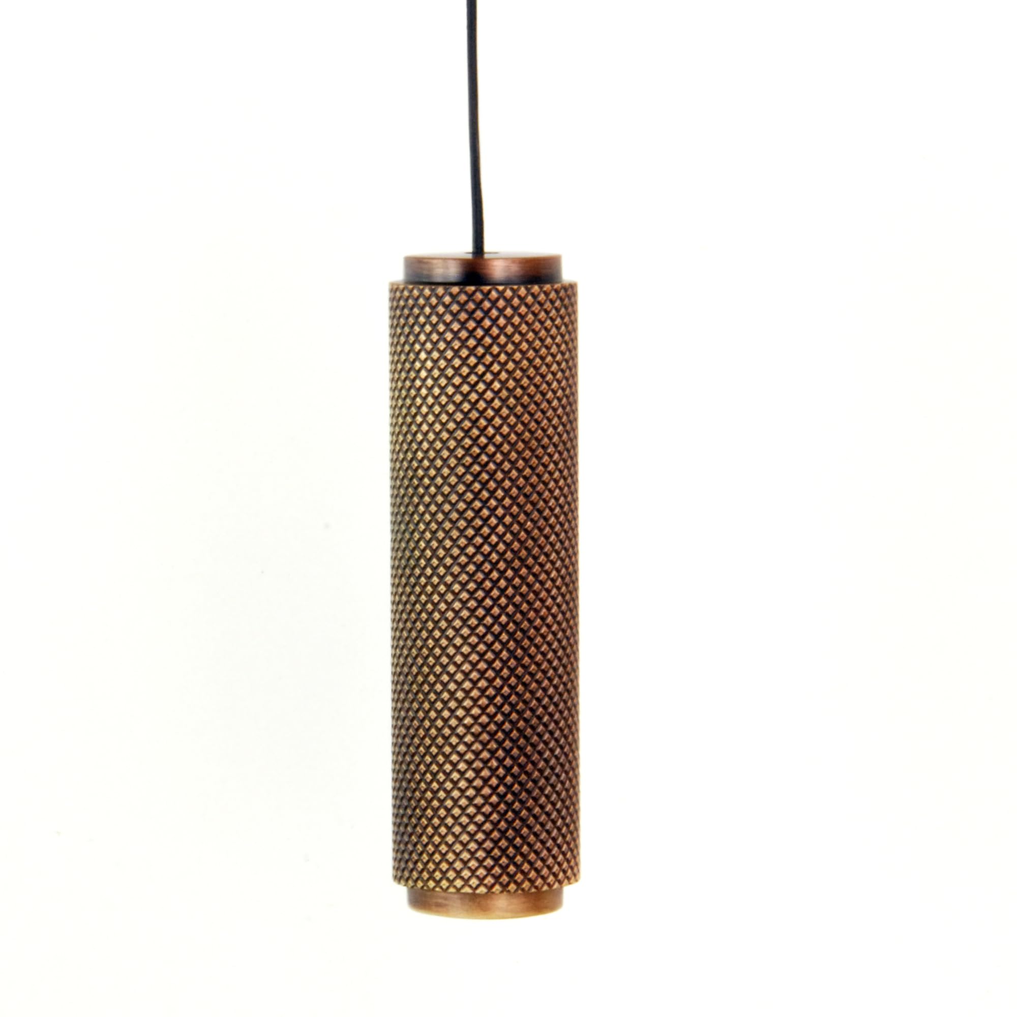 Underground Parts Aged Unlacquered Solid Brass Knurled Solid Brass Bathroom Light Switch Cord Pull Antique Copper Finish