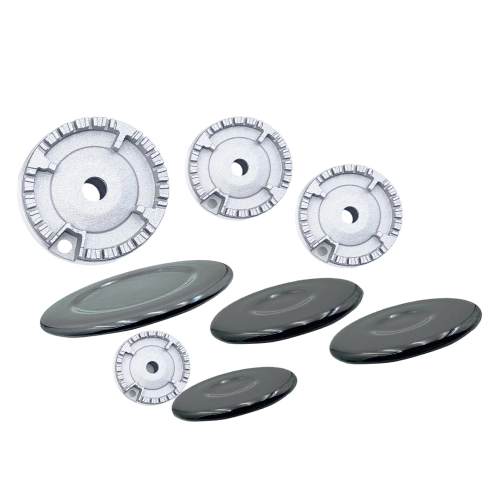 Elnwnnkc Burners Crowns Flame Cap Set High Cooker Lid Stove Caps Accessories Enduring Caps Set
