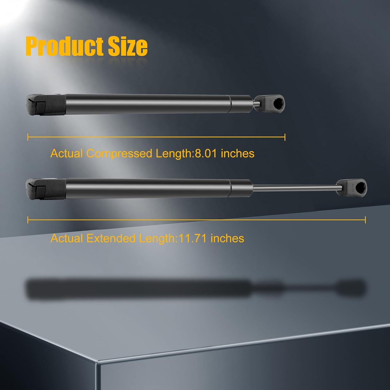 Lift Supports Struts Shocks, Trunk Lift Supports Fit for Chrysler 200 2011-2014 for Chrysler Sebring 2008-2010 6405,Pack of 2