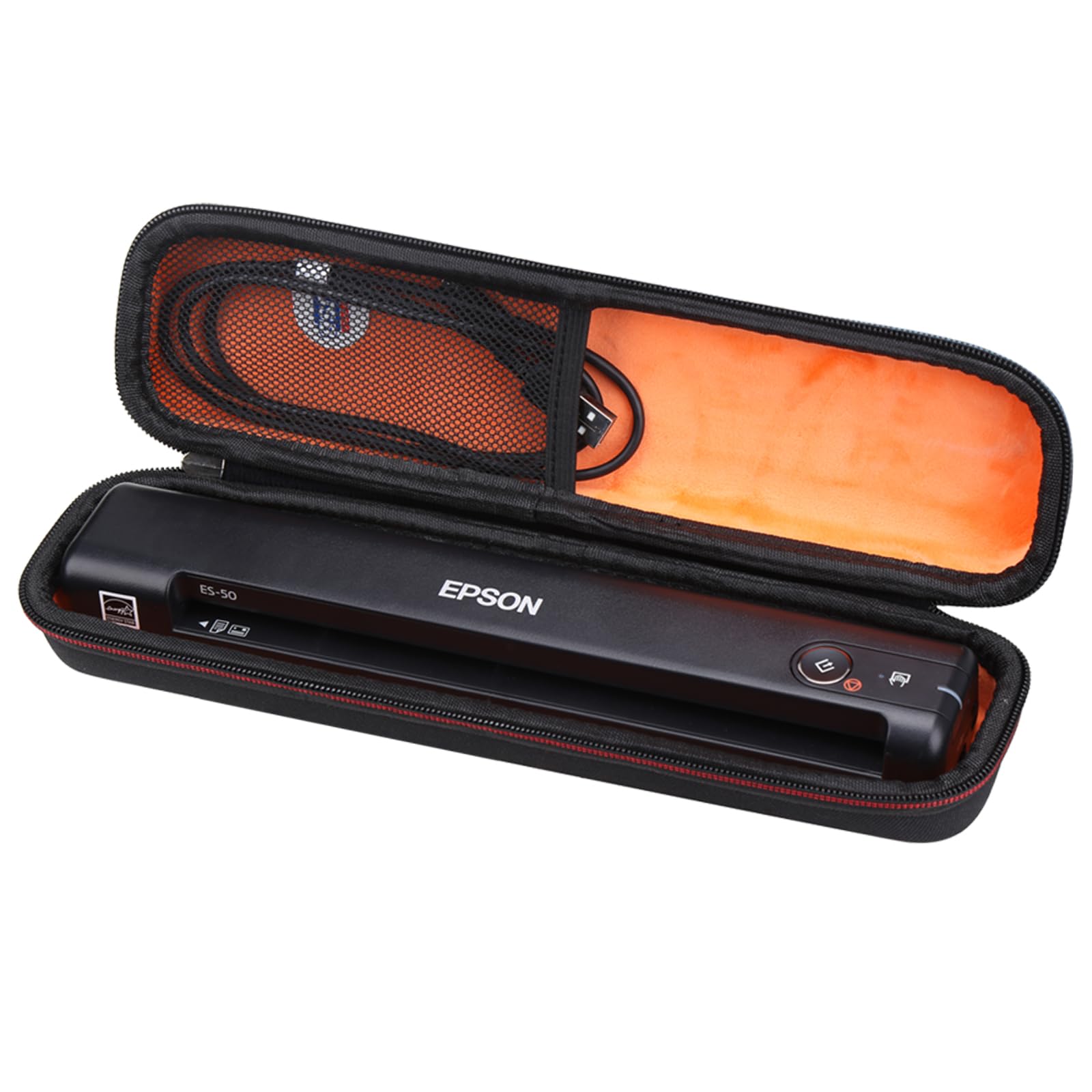 Mchoi Hard Storage Case Fits for Epson Workforce ES-50/ES-55R/ ES-60W/ES-65WR/DS-30/DS-70/DS-80W and Epson RapidReceipt RR-60/70W Portable Document