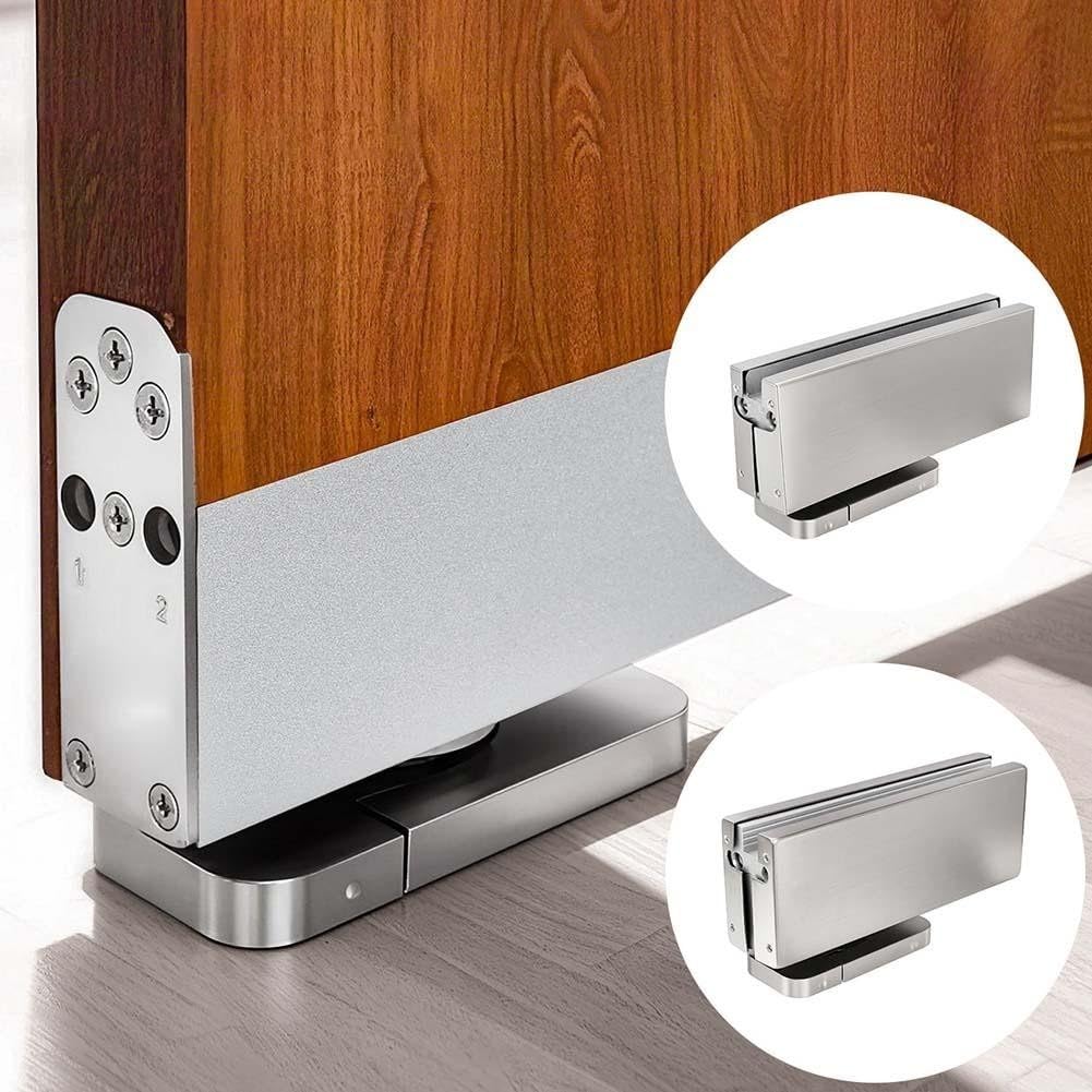 Sistema idraulico a chiusura automatica per porte a doppia azione, supporta una gamma di peso di 99,8 kg, adatto a telai in legno e acciaio fino a 97 cm di larghezza, funzionamento silenzioso (233)