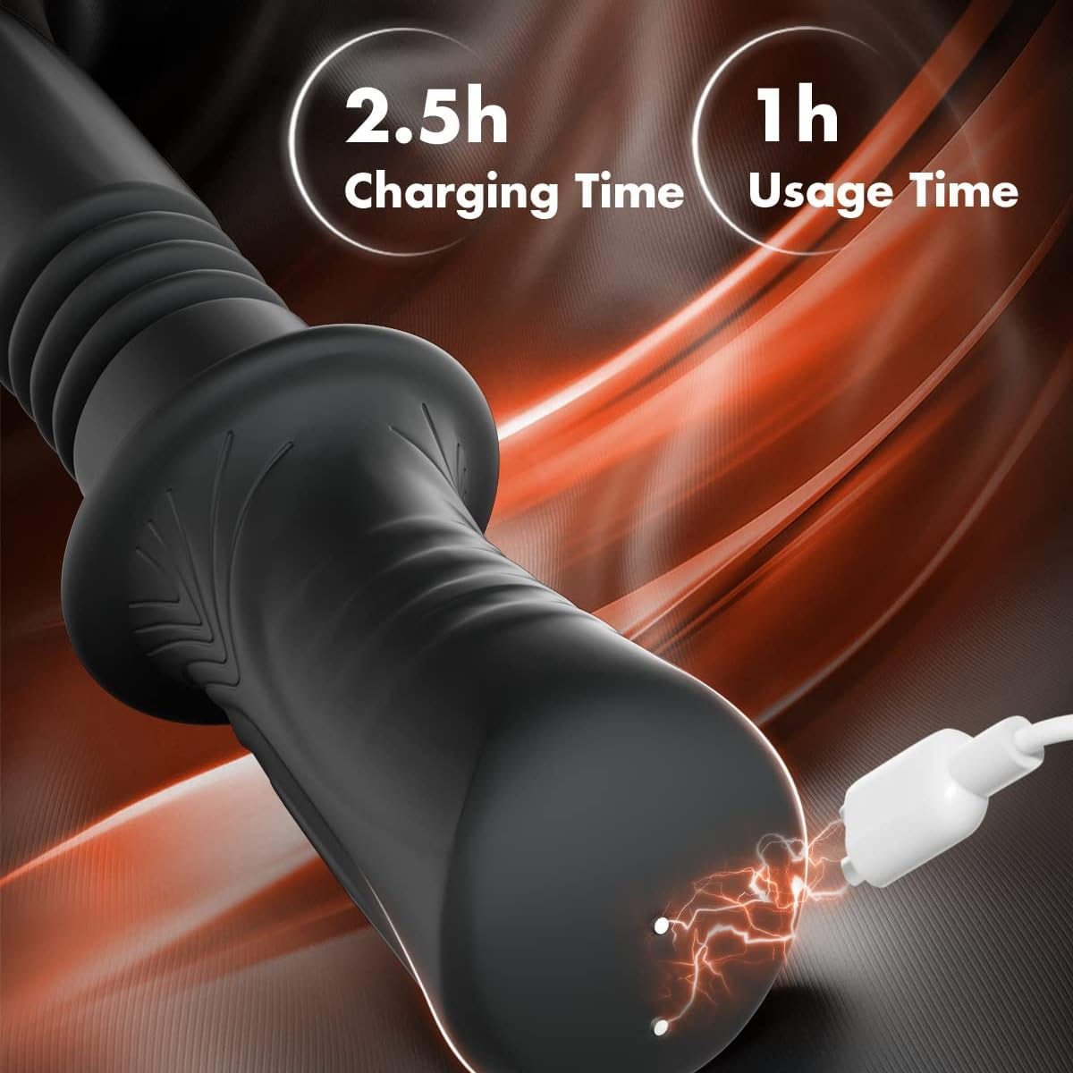 Thrusting Gspot Vibrator Sex Fucking Machine Vibrating Realistic Dildo for Men Women Powerful Black Silicone Cock Clitoral Stimulator Anal Toys