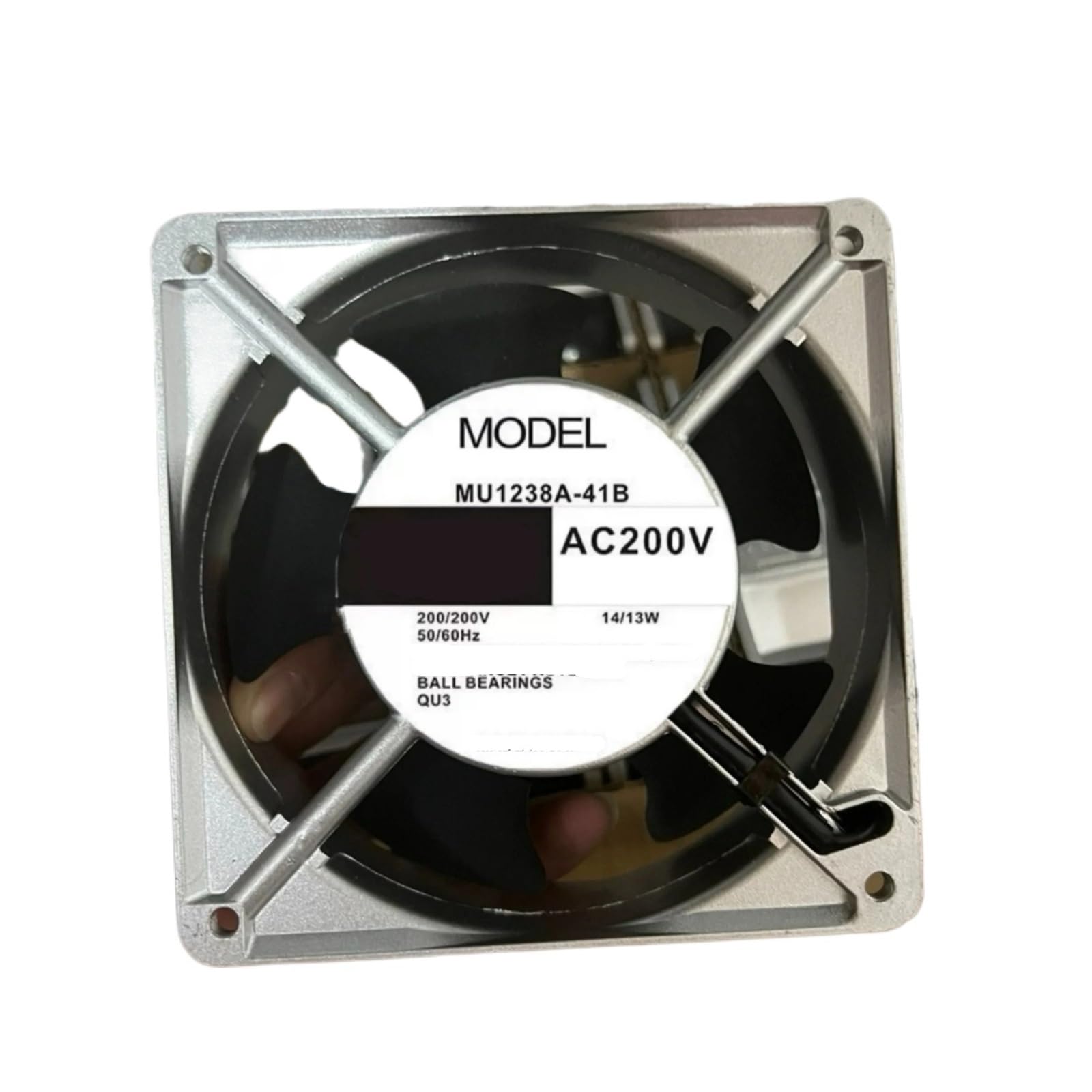 Fcarumiqp One Color Mu1238a-41B 200V 14/13W Mu1238a-42B 12038 Cooling Fan(Mu1238a-42B- 12038)