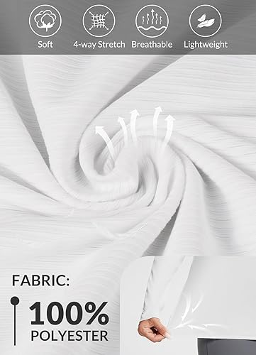 Miniatura 4 de BALEAF - Camiseta de manga larga para mujer con protección solar UPF 50+, UV, ligera, de secado rápido, SPF, para senderismo, actividades al aire