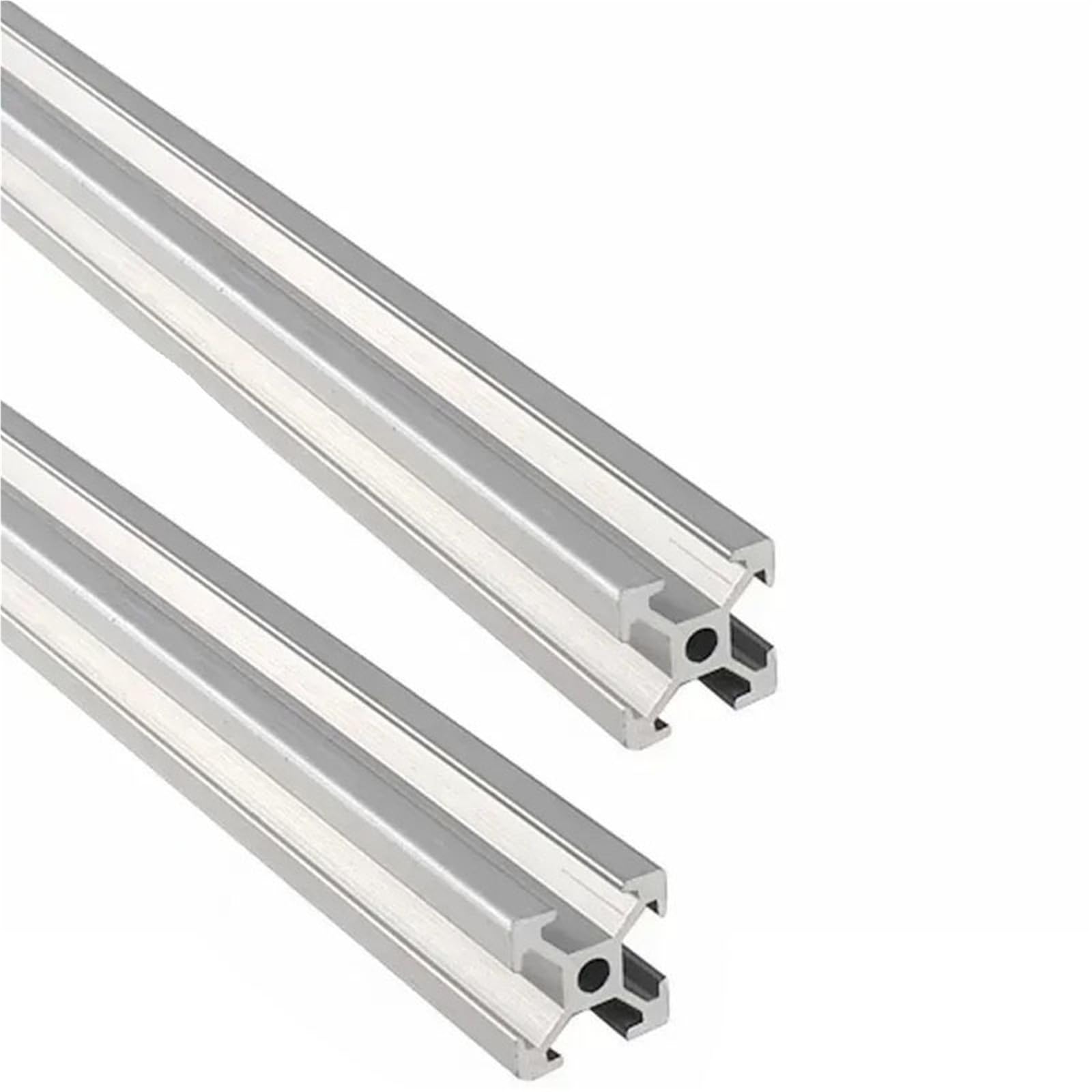 GTPBAO 2 profili in alluminio 1515 standard europeo anodizzato argento telaio estruso for montaggio armadi, rastrelliere for arrampicata, recinzioni Binario estruso(550mm long)