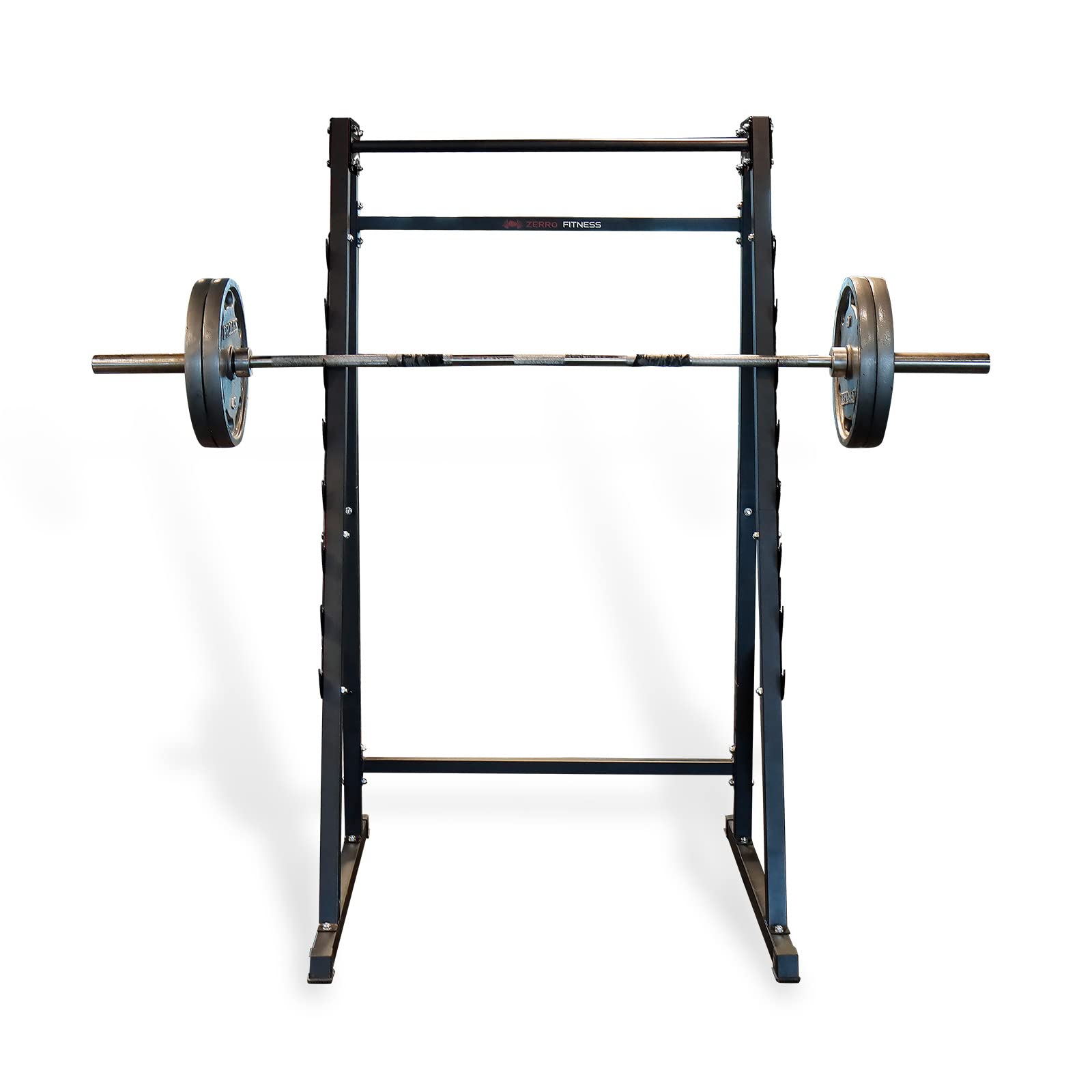 ZERRO Squat Rack Support d'haltères multifonction avec 8 niveaux de crochet jusqu'à 160 kg