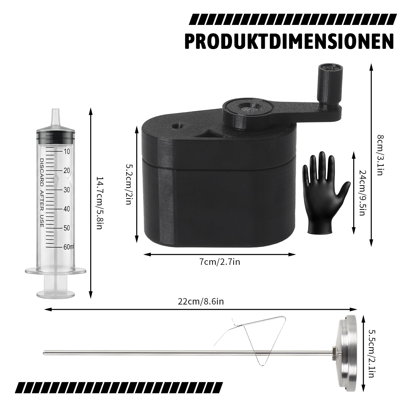 eTone Serbatoio di sviluppo resistente alla luce, set di sviluppo di pellicole PRO36S per lo sviluppo di film in bianco e nero da 135