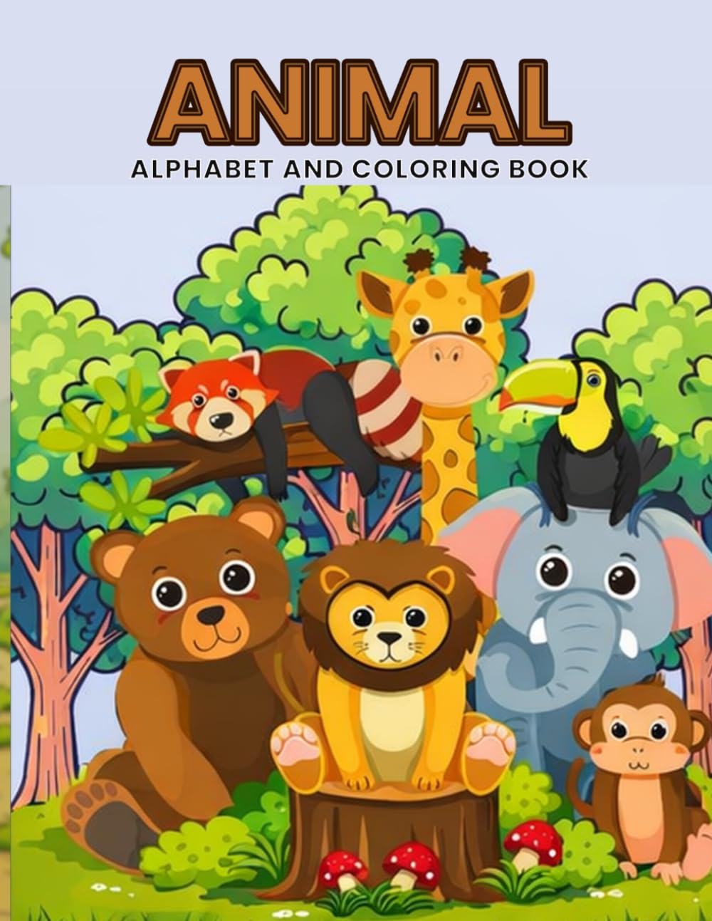 Children's Animal Alphabet Coloring Book
