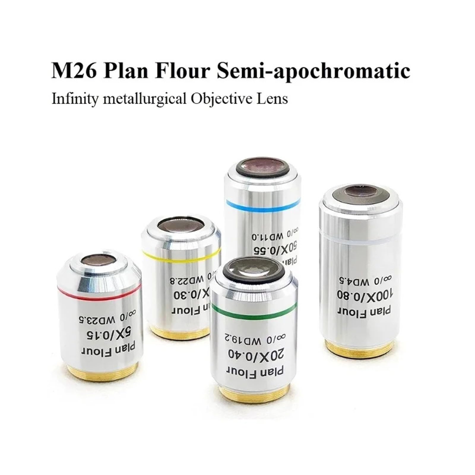 Microscope Objective, Lente metallografica Plan Semi-Apo Infinity