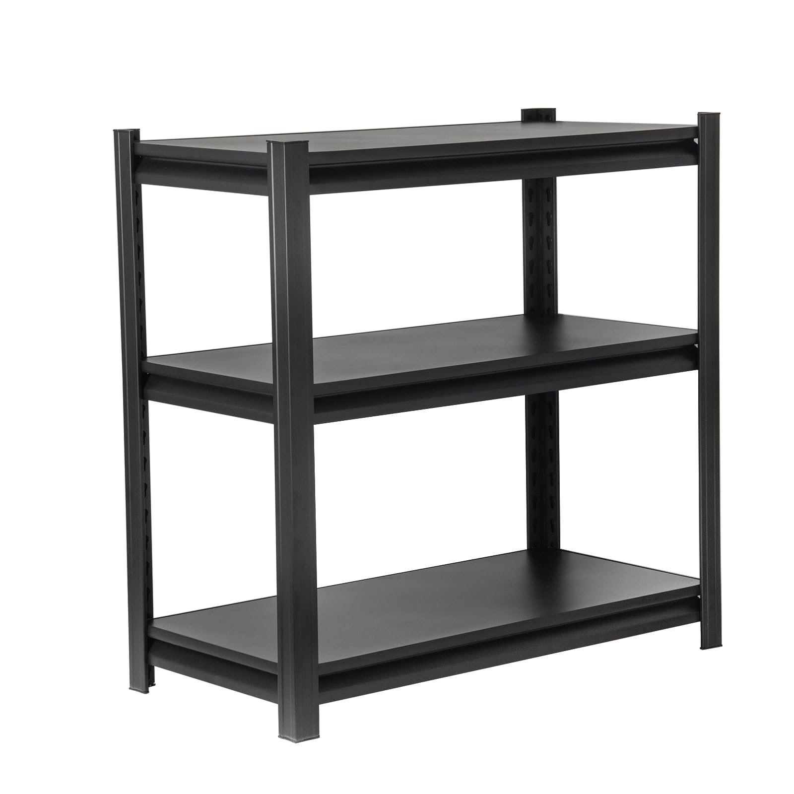 1500LBS Storage Shelves, 3 Tier Adjustable Garage Shelving, 31.5