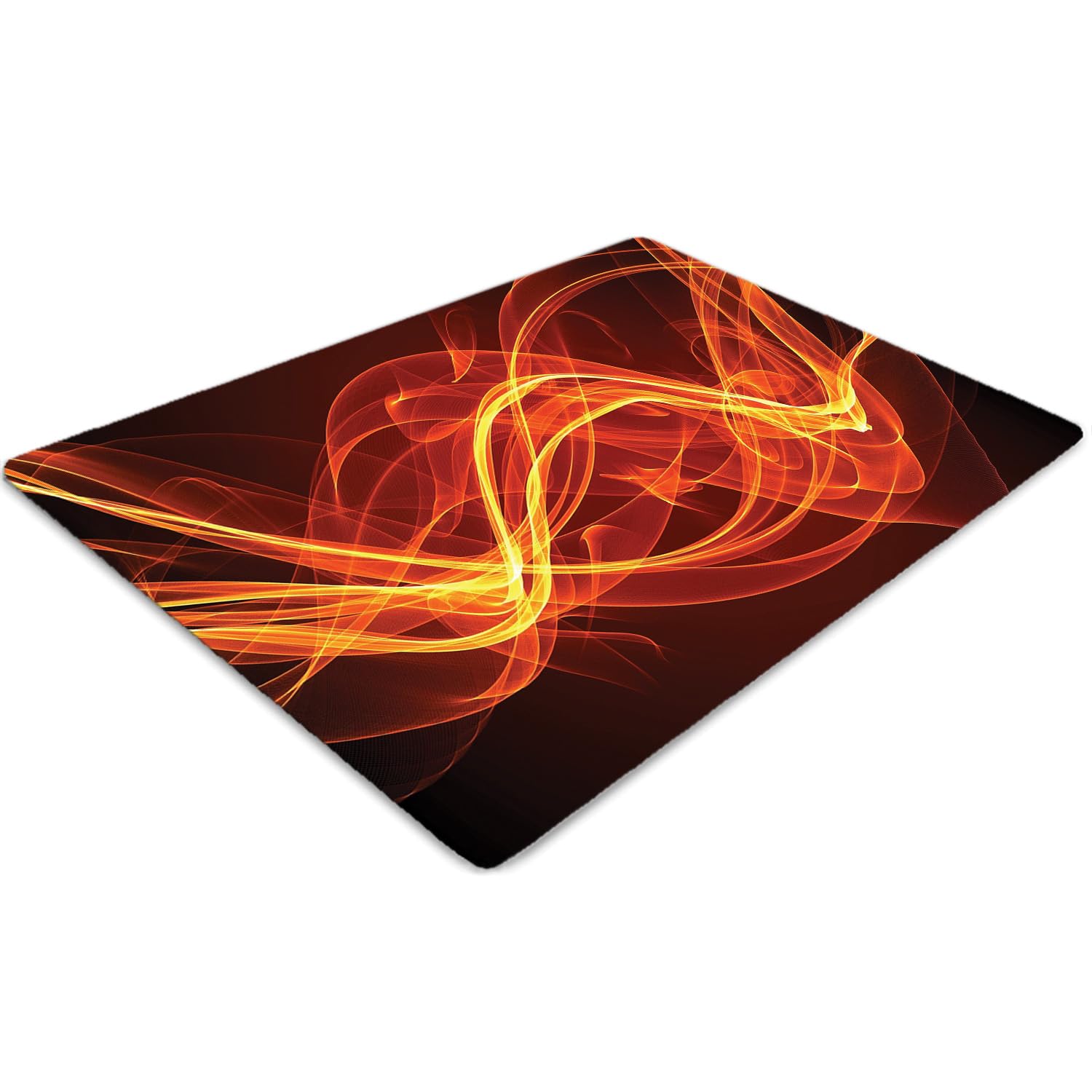Tapis de chaise 100x70 cm PVC rectangulaire protège-sol antidérapant