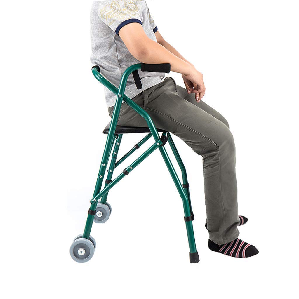 Buy Walker,Standard Walking Frames Rollator Walker 2 Wheels