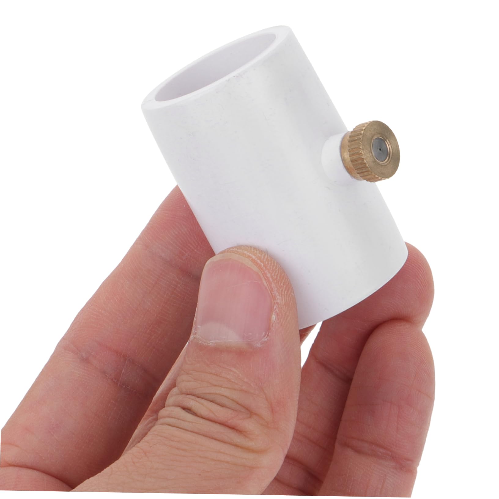 Hemobllo 25stücke PVC Sprühnebelanschluss Mit Hochwertiger Messingdüse Für Gartenbewässerung Und Kühlung Installieren Und Langlebig