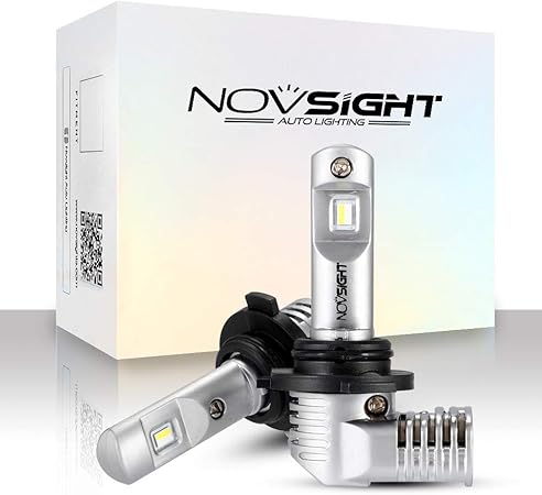 Amazon Novsight Hb3 Led ヘッドライト バイク 車用 Ledバルブ lm 5000lm 2 50w 25w 2 6500k フォグランプ 2年保証 ホワイト 2個入 Ledバルブ 車 バイク