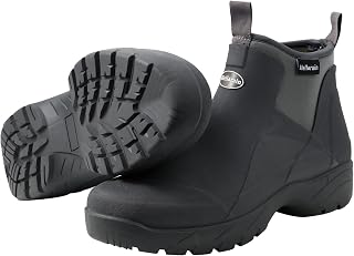 Mens Rain Boots, Neoprene Rubber Boots for Men, Waterproof Insulated Rain Boots, Women Rubber Boots Durable Rubber Work Boots for Farming Gardening Fishing