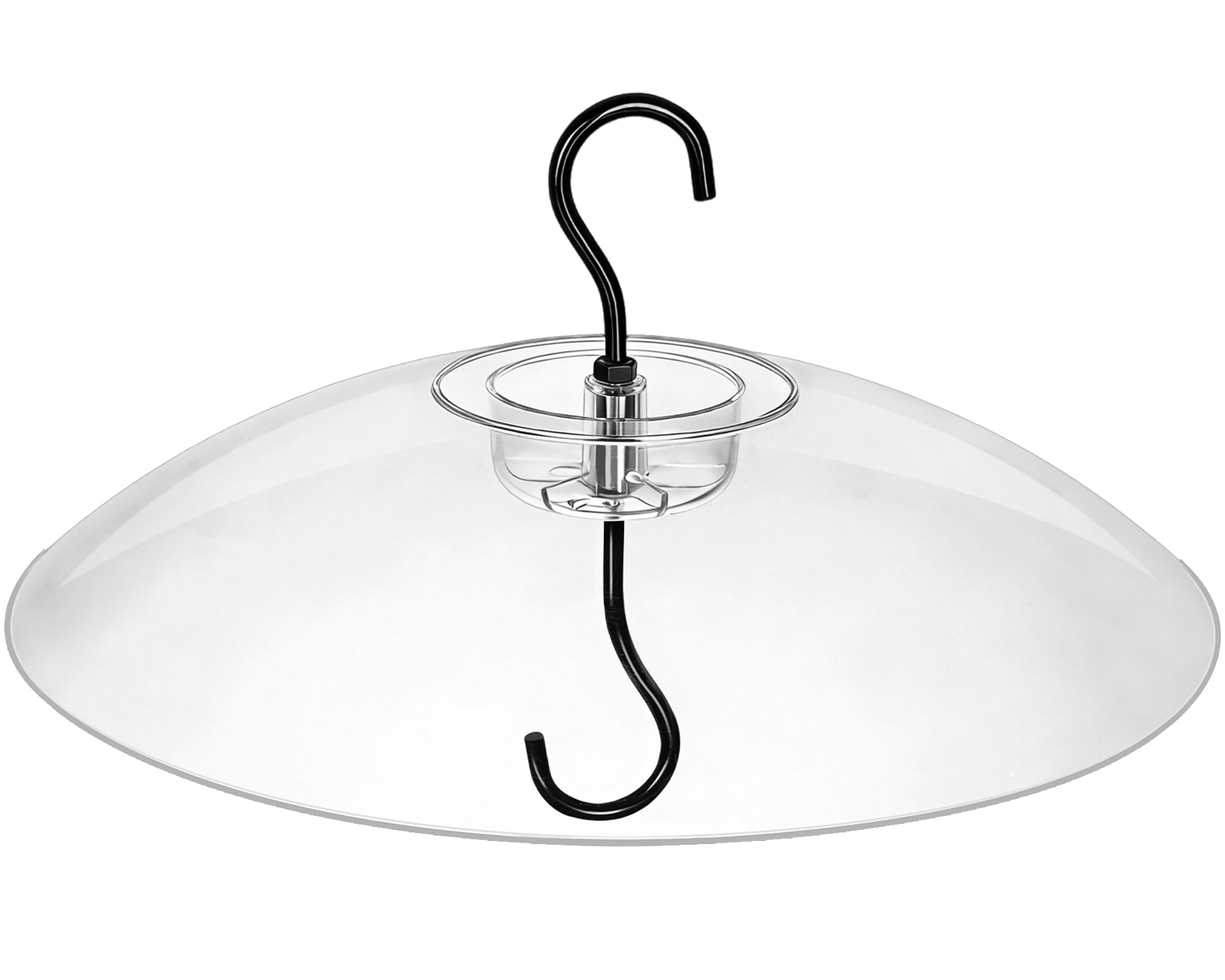 Gtongoko Bird Feeder Cover Dome 12" Clear Bird Feeder Rain Guard 1 Pack
