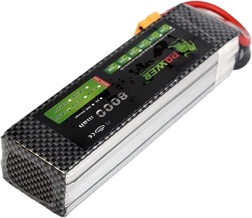 14.8V 4S 8000mAh 35C LiPO Batería XT60 Enchufe para RC Avión Helicóptero Miltirotor Cámara Drone