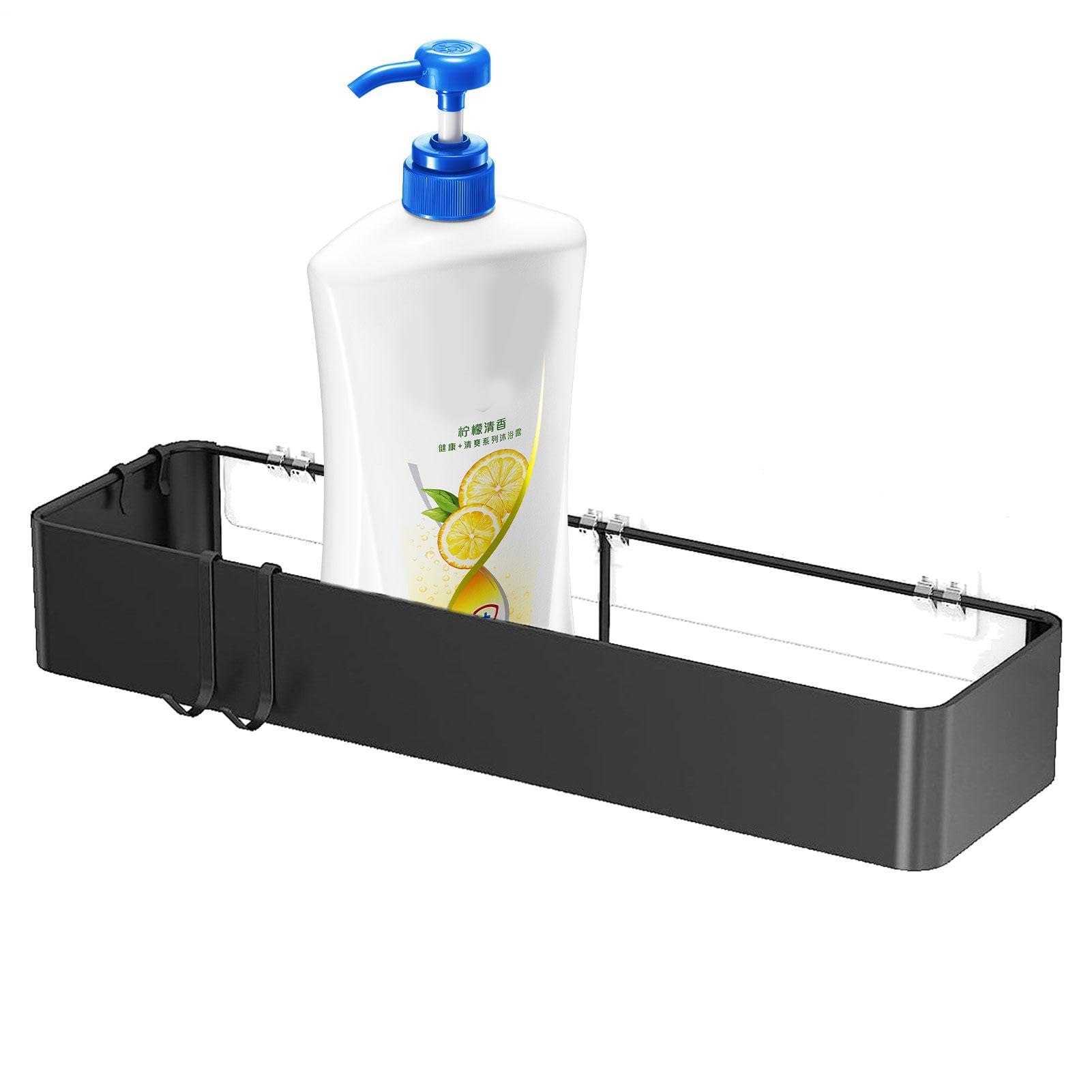 Étagère rangement douche murale métal pour stopper le désordre de la salle de bain