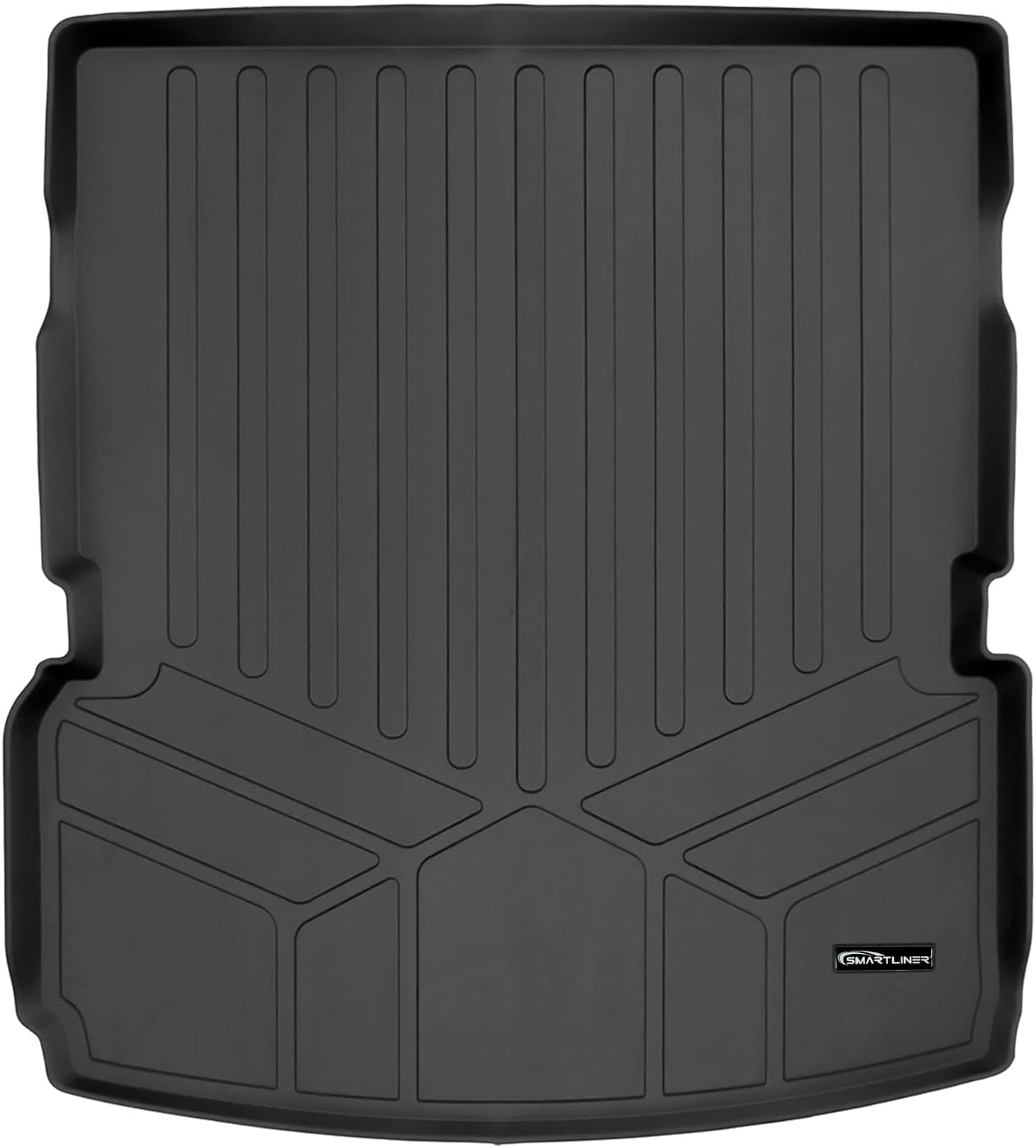 SMARTLINER All Weather Custom Fit Cargo Liner Behind The 2nd Row Compatible with 2021-2025 Jeep Grand Cherokee L