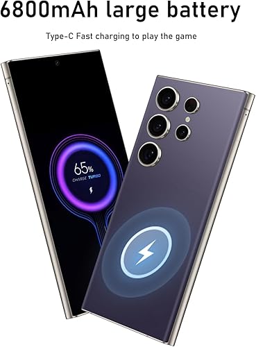 Miniatura 7 de C24 Ultra 5G Smartphone 16+512GB teléfono desbloqueado, cámara de zoom de 48+108MP, 6800mAh 6.8 pulgadas pantalla HD desbloqueada, teléfono celular