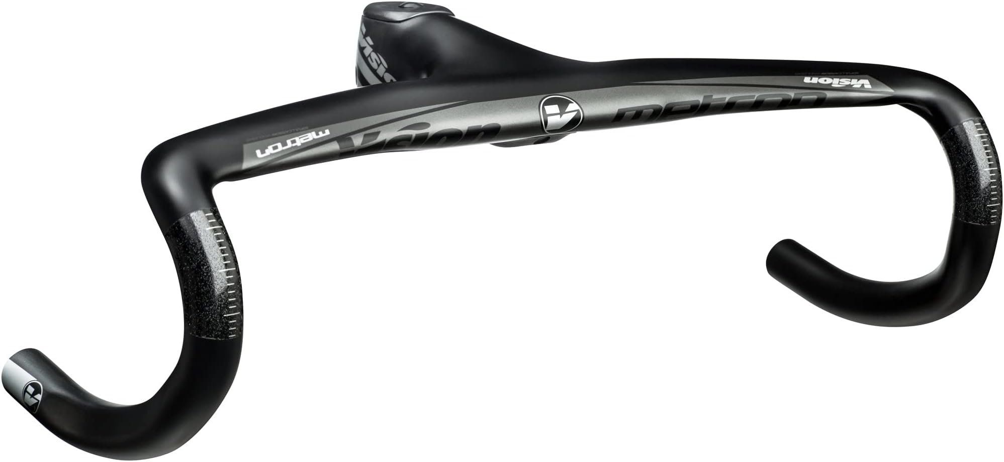 FSA Vision Metron 5D Integrated Road Bicycle Handlebar (Black Graphic - 110mmx44cm)