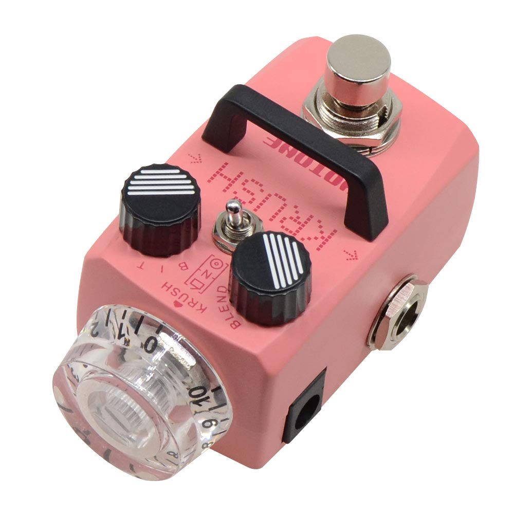 Hotone Skyline Krush Bitcrush Bitcrusher digitale. Frequenza di campionamento Riduttore del campione, Pedale Sintetizzatore per chitarra, Sintetizzatore Effetti LoFi