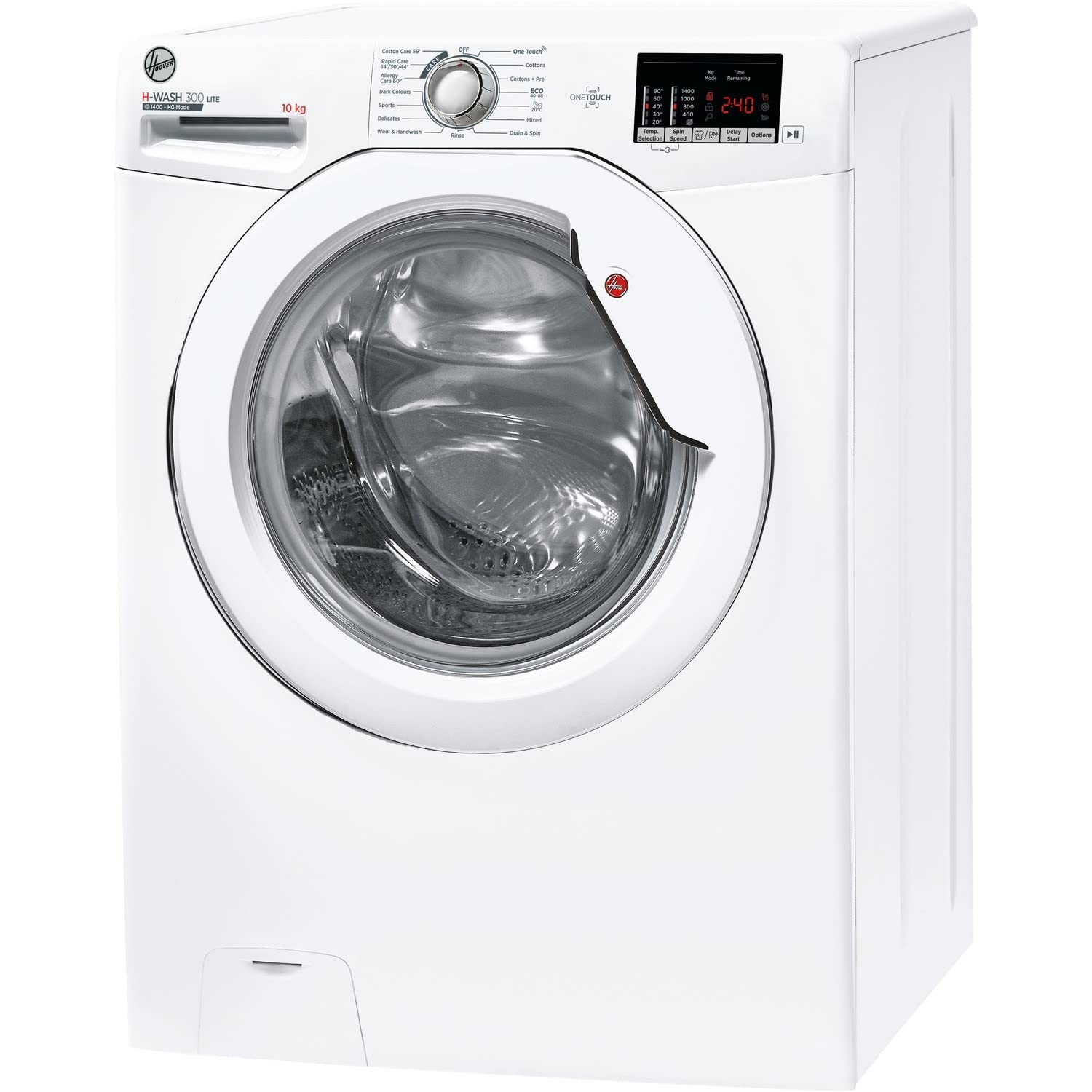 Hoover Graphite H3wps496tmrr6 9Kg 1400 Spin Washing Machine