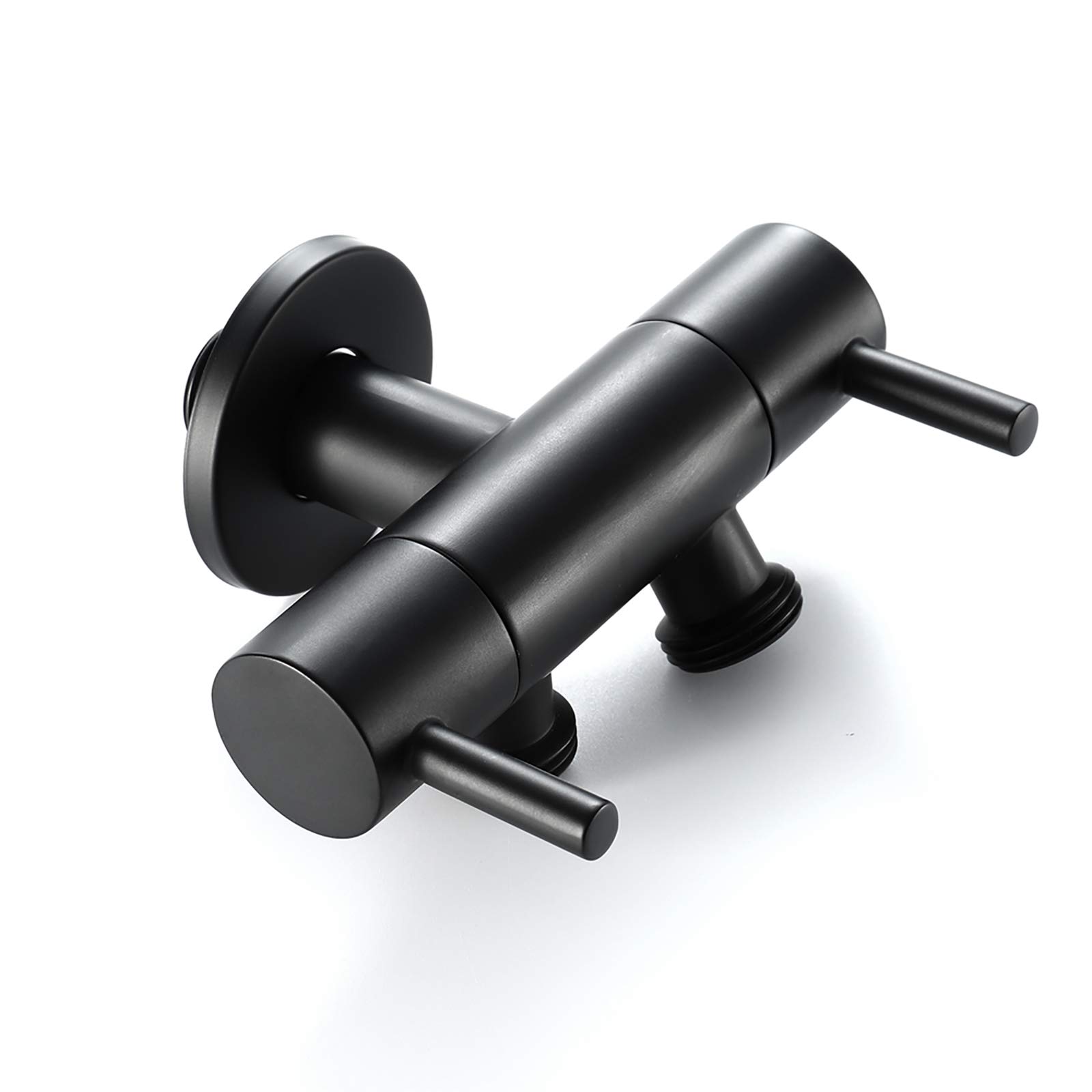 FFOCCO Pulvérisateur de Bidet à Main for Toilettes, pulvérisateur de Couches en Tissu Portable Noir en Laiton avec Tuyau de Douche et Support for hygiène personnelle