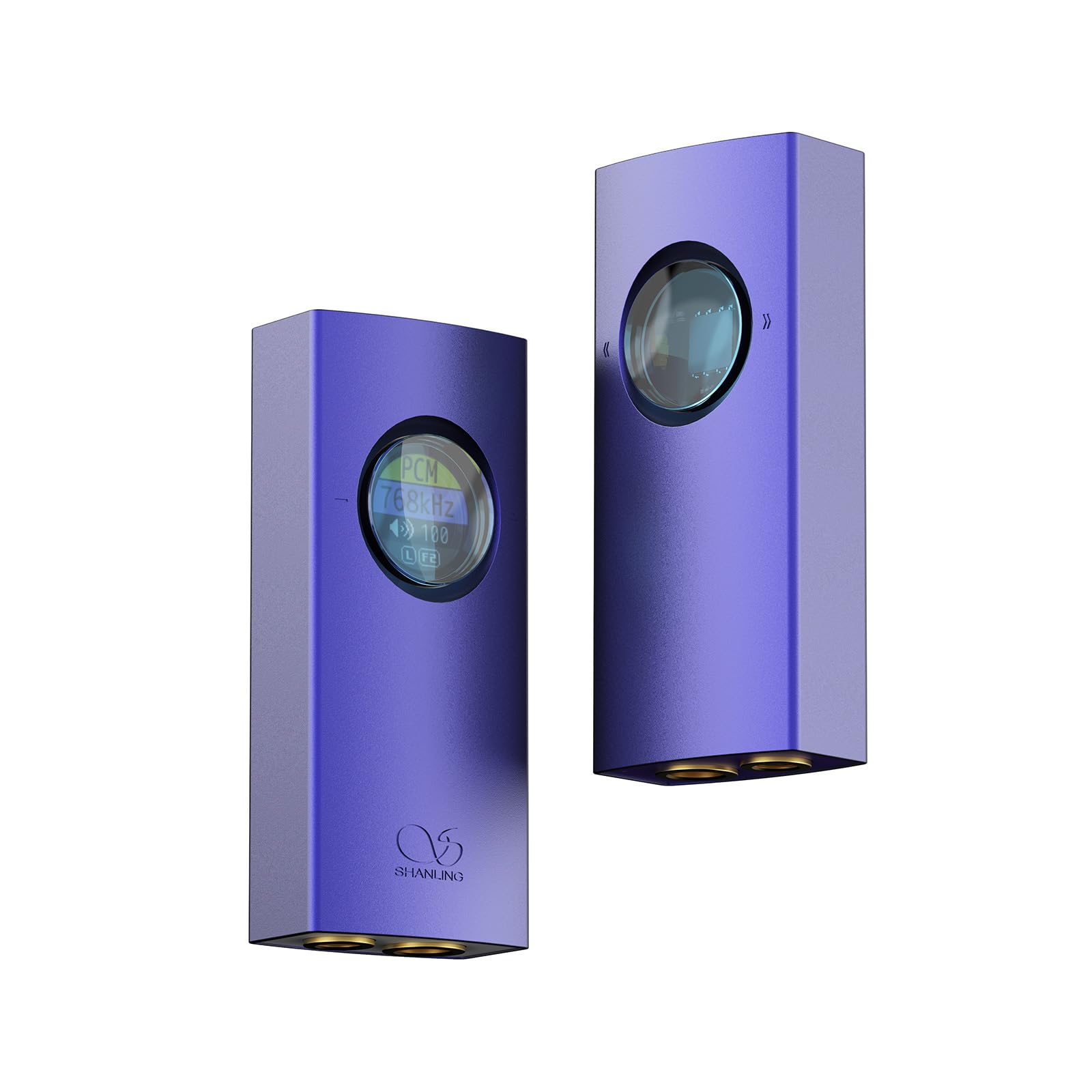 SHANLING UA1 II Headphone Amplifier Portable USB DAC AMP – Dual CS43131 Chips, 3.5mm + 4.4mm, 768kHz/32bit DSD512, 0.96" LCD Display, Hi-Res Audio for Smartphones, PC (Purple)-image-21