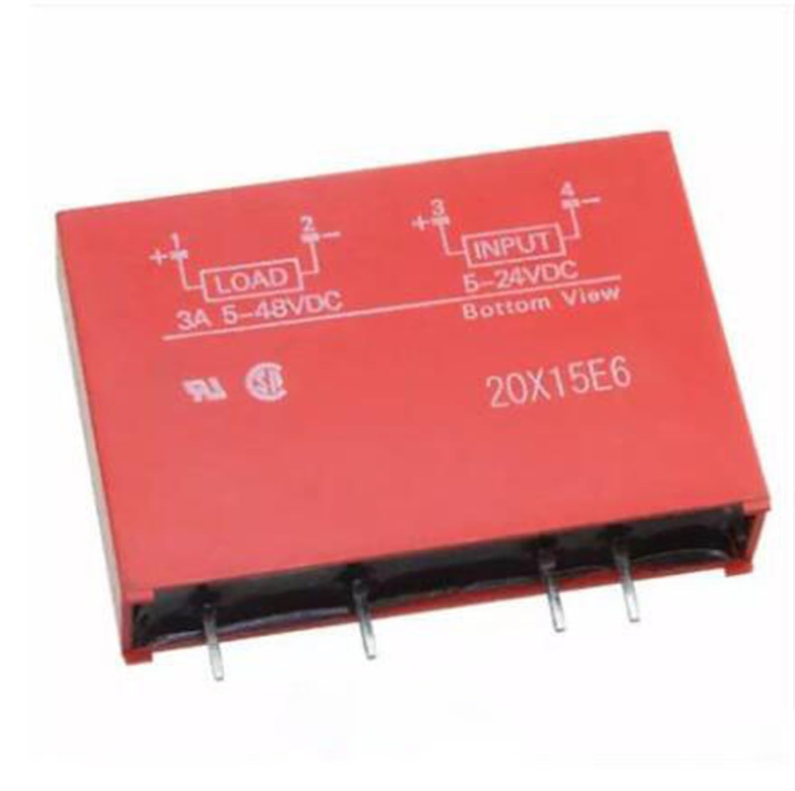 Relais G3TB-ODX03P 5-24VDC vers 5-48VDC 3A 4PIN pour commutation CC