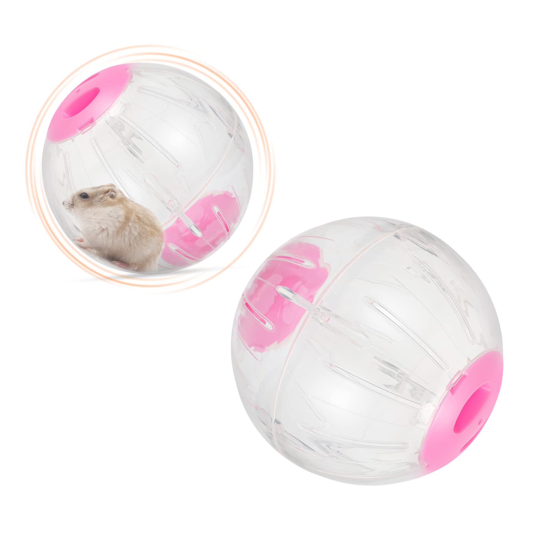 Balle Exercice pour Hamster Jouet De Course Balle De Jeu pour Hamster Et Écureuil Exercice Anti-morsures