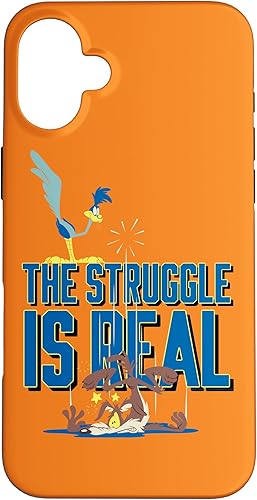 Vista 55 de Funda para iPhone 13 Looney Tunes Roadrunner la lucha es real