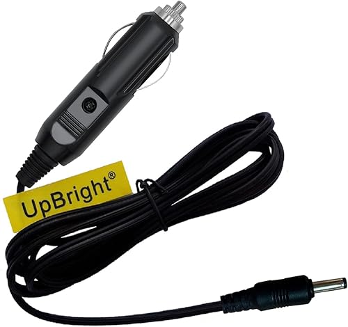 UpBright Adaptador de CC para automóvil compatible con Snai Lax Alfombrilla de masaje con 10 motores vibratorios y almohadilla térmica de 4 6