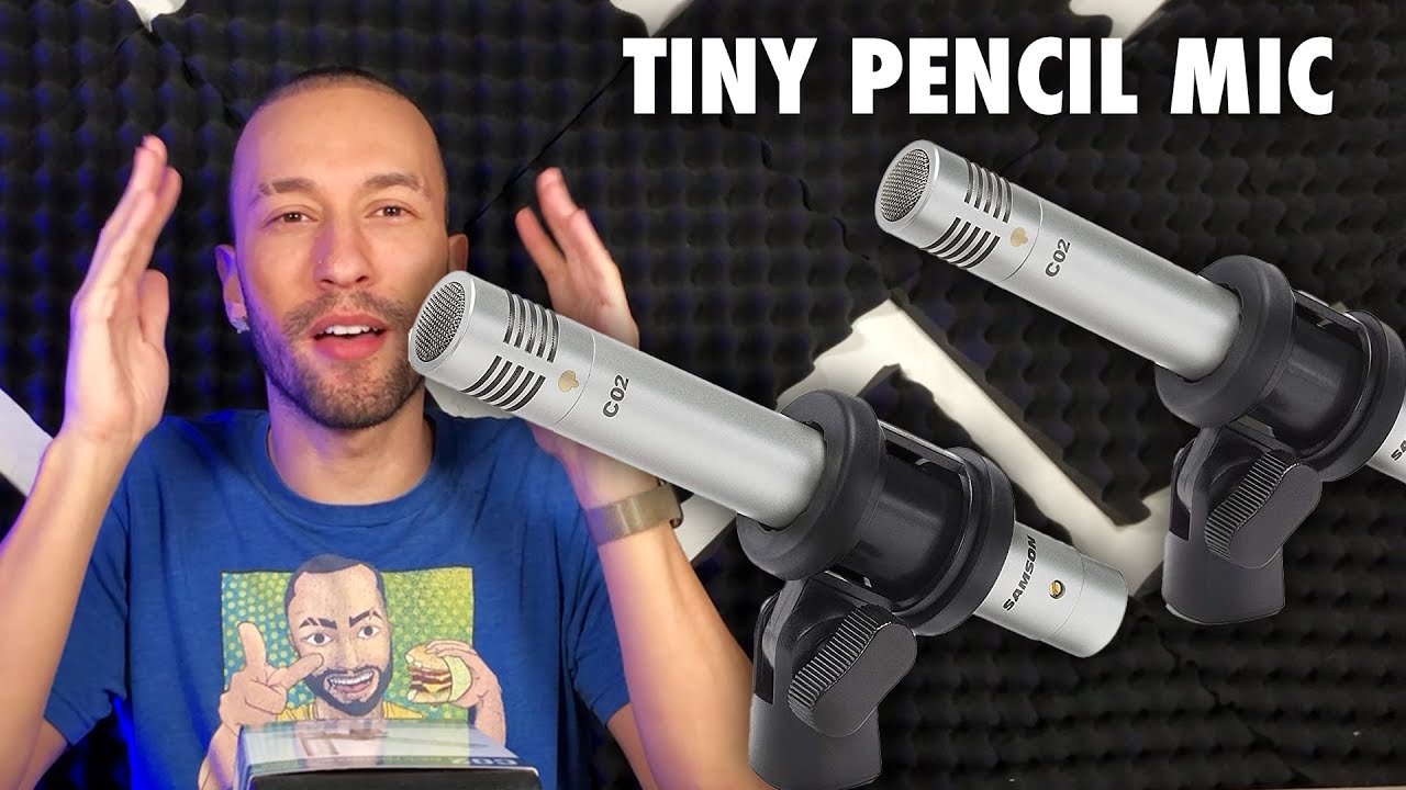 Watch Samson C02 Pencil Condenser Microphone | Review on Amazon Live