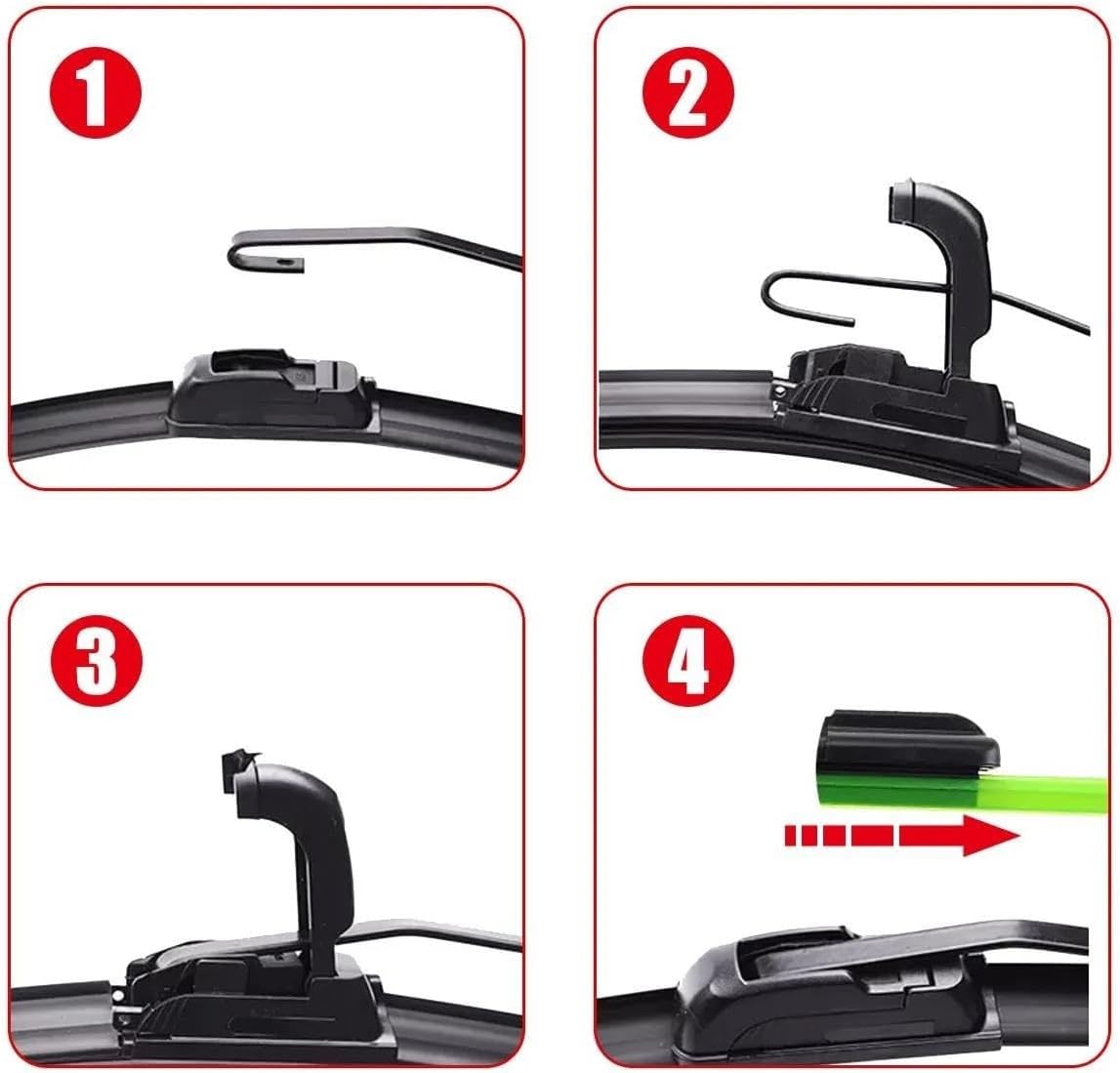 tergicristallo per Insight Hatchback MK2 2009 2010 2011 Spazzole Tergicristallo Anteriori Posteriori Spazzole Accessori JU Gancio Spazzole Tergicristallo Auto