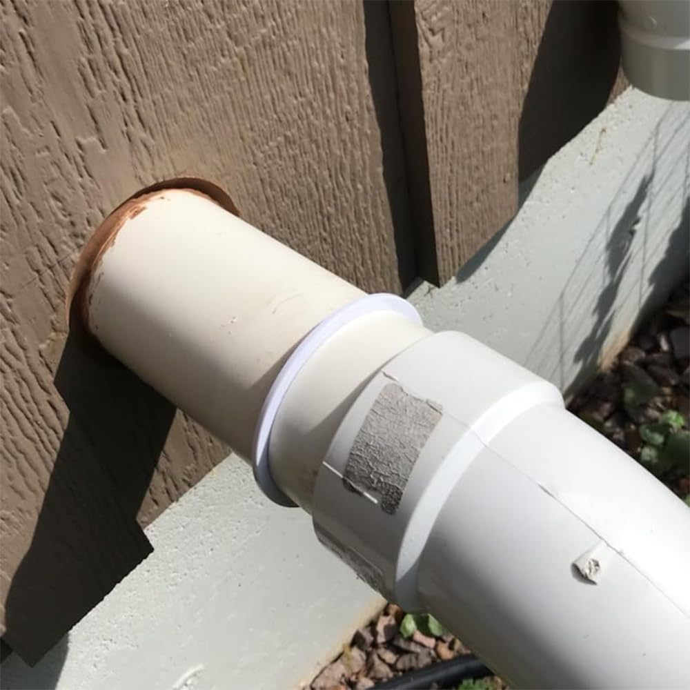 Válvula de retención de ventilador de PVC, válvula antirretorno de 110 mm, conector de tubo rígido redondo que evita el riego inverso para cocinas, baños y baños