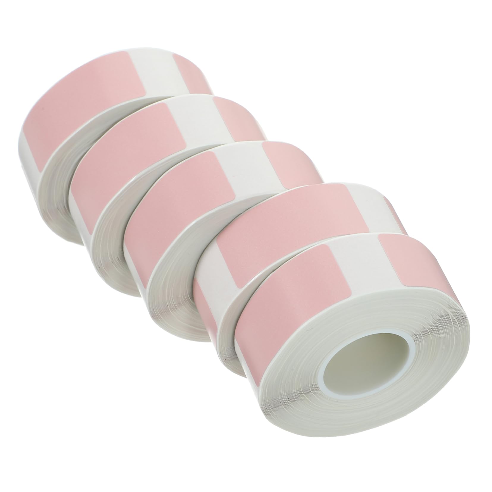 DIYEAH Long-Lasting Thermal Labels 5 Rolls Stain- Easy to Clean for Mail Services