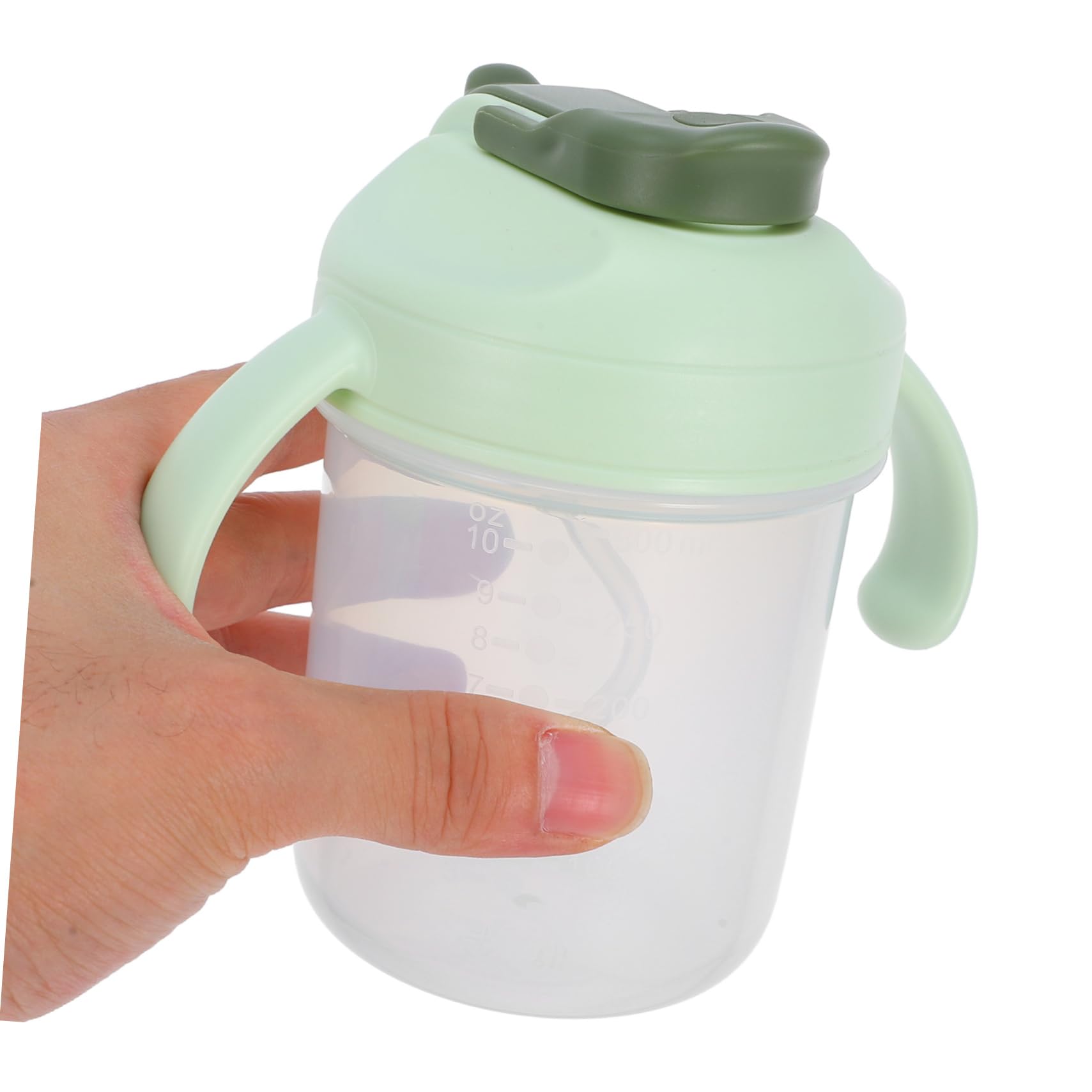 PACKOVE 4pezzi Tazza Antispillamento Con Cannuccia Per Anziani e Persone Letargiche Bicchiere Portatile Per Assistenza Domestica e Per Malati Design Ergonomico e Facile Da Usare