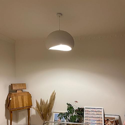 Miniatura 8 de JAYMP Lámpara colgante Wabi Sabi de 15.7 in para comedor, cocina, isla, pasillo, restaurante, lámpara colgante moderna E26, base E26, estilo