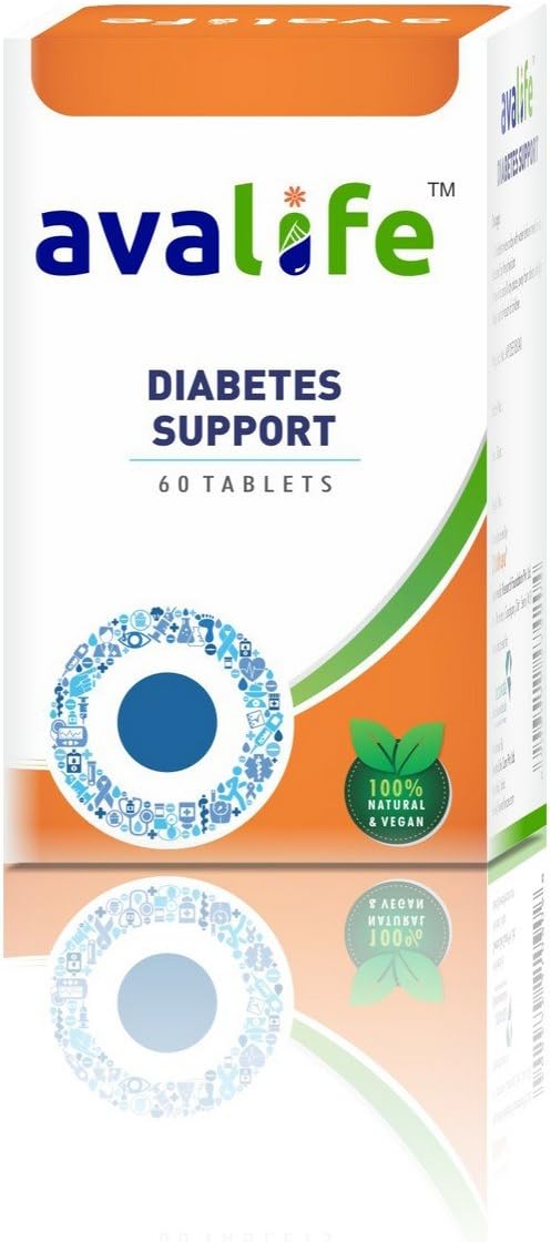 Avalife Diabetes Support Tablets with Gymnema sylvestre Ext, Syzigium cumini powder Azadirachta indica- 60 tablets