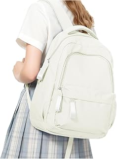 Zaino Scuola Superiore Ragazza Ragazzo Zaino College Zaini Scuola Media Ragazza Zaini Università Leggero Casual Daypack College Bag for Girls Zainetto Donna Impermeabile School Backpack