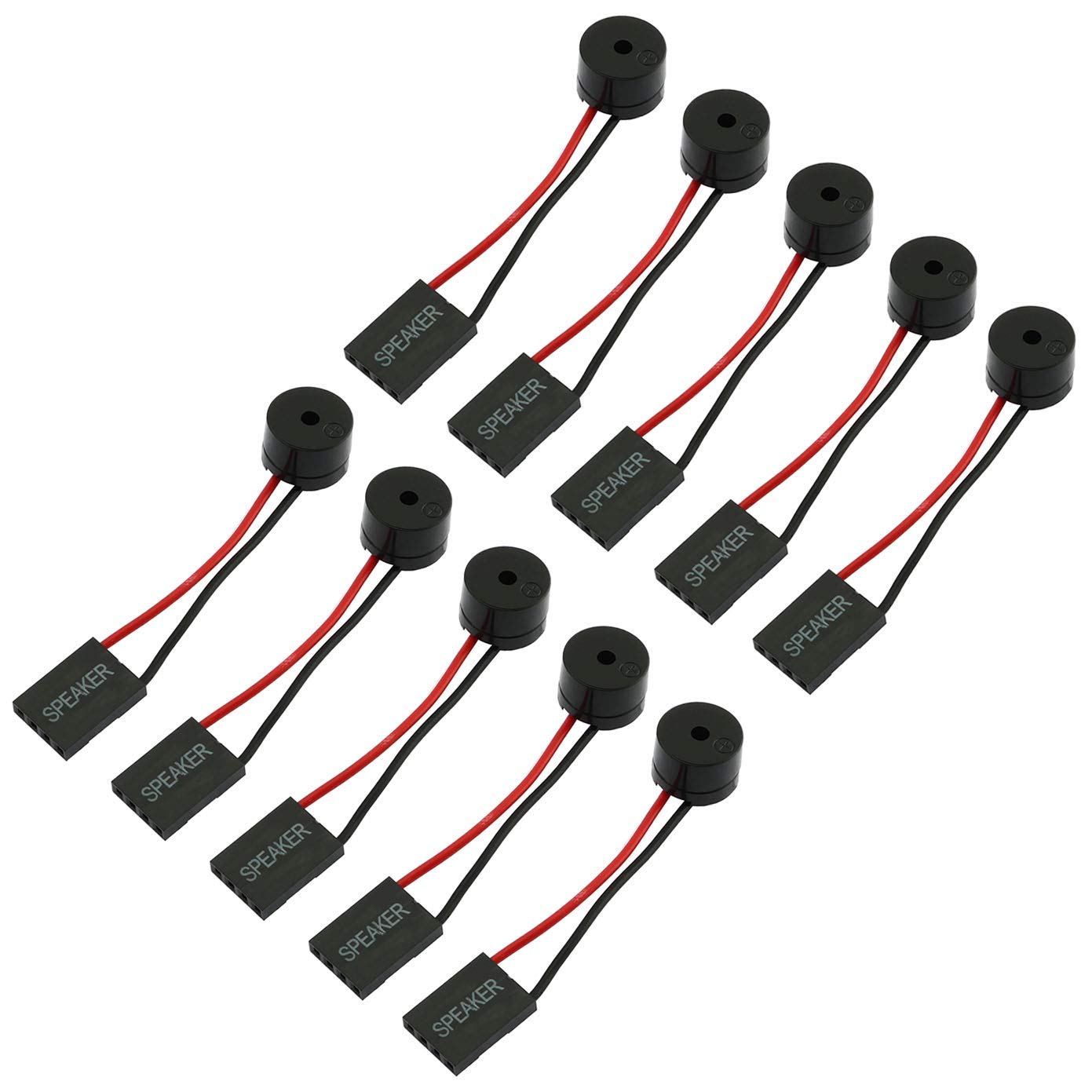 Lot De 20 Buzzer PC 4 Broches - Haut-Parleur Interne Pour Carte Mère, Diagnostic Par Bips